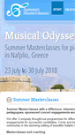 Mobile Screenshot of musical-odyssey.com