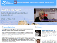 Tablet Screenshot of musical-odyssey.com